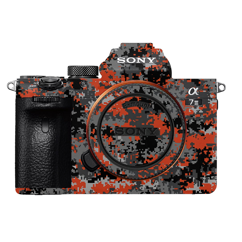 Inferno Pixel Sony A7MIII Camera Skins