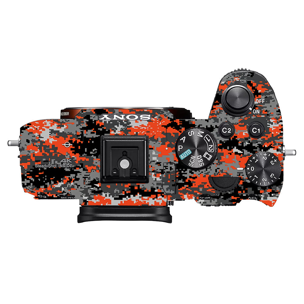 Inferno Pixel Sony A7MIII Camera Skins