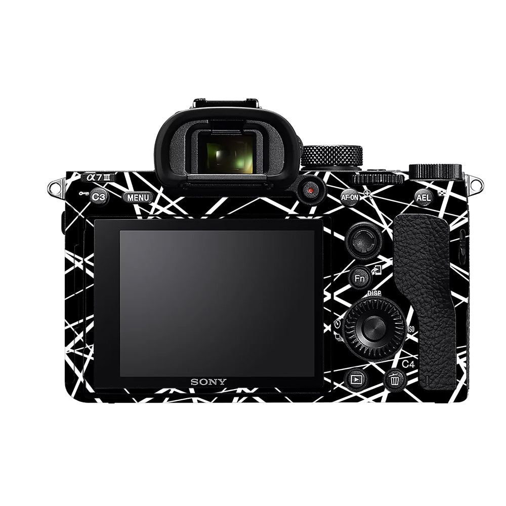 Mono Grid Sony A7MIII Camera Skins