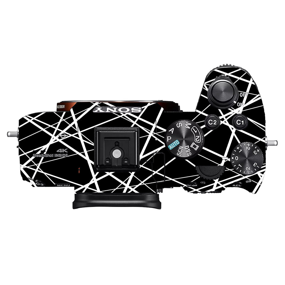 Mono Grid Sony A7MIII Camera Skins