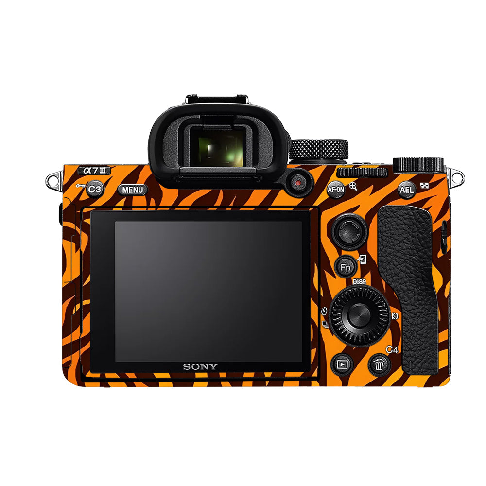 Wild Tiger Stripes Sony A7MIII Camera Skins