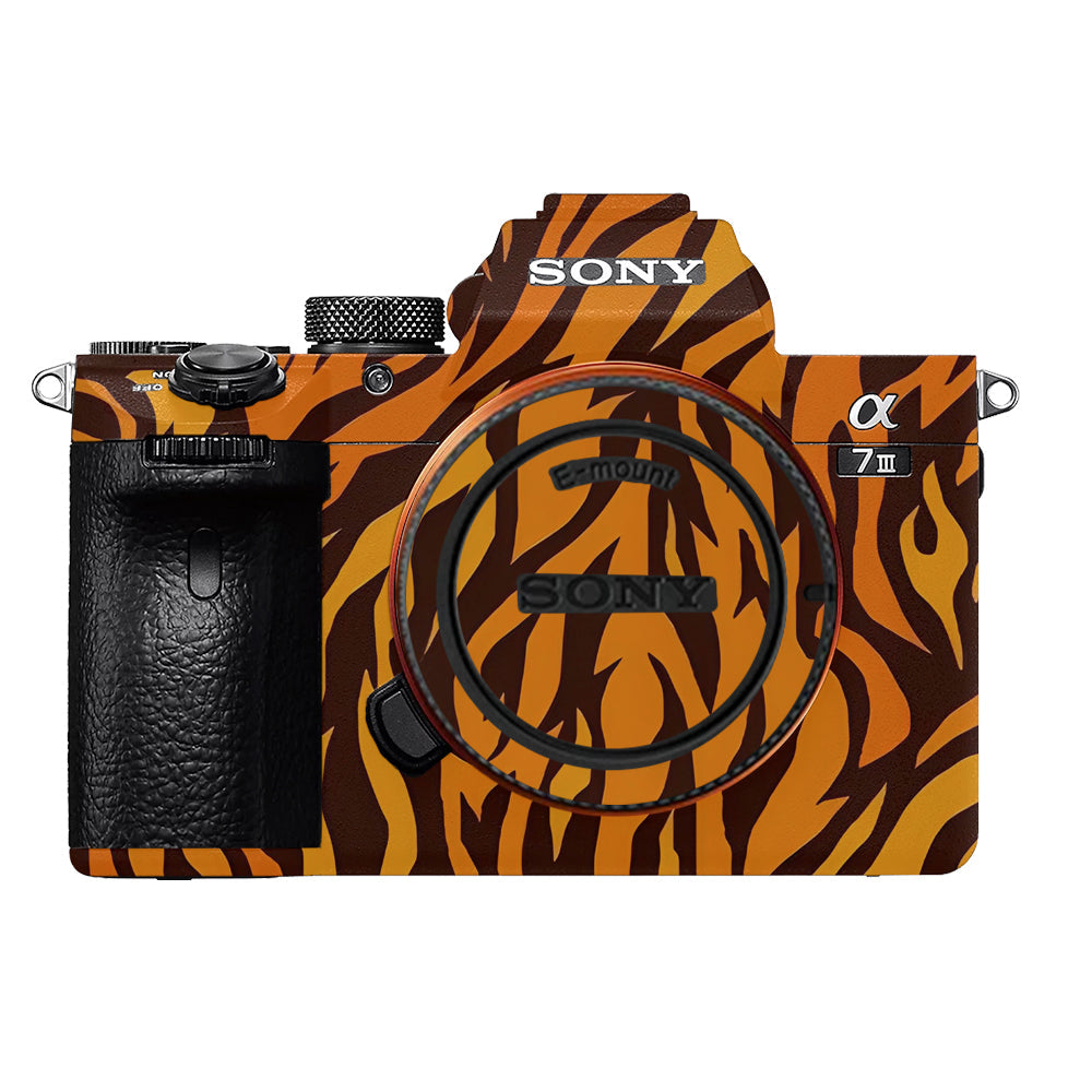 Wild Tiger Stripes Sony A7MIII Camera Skins