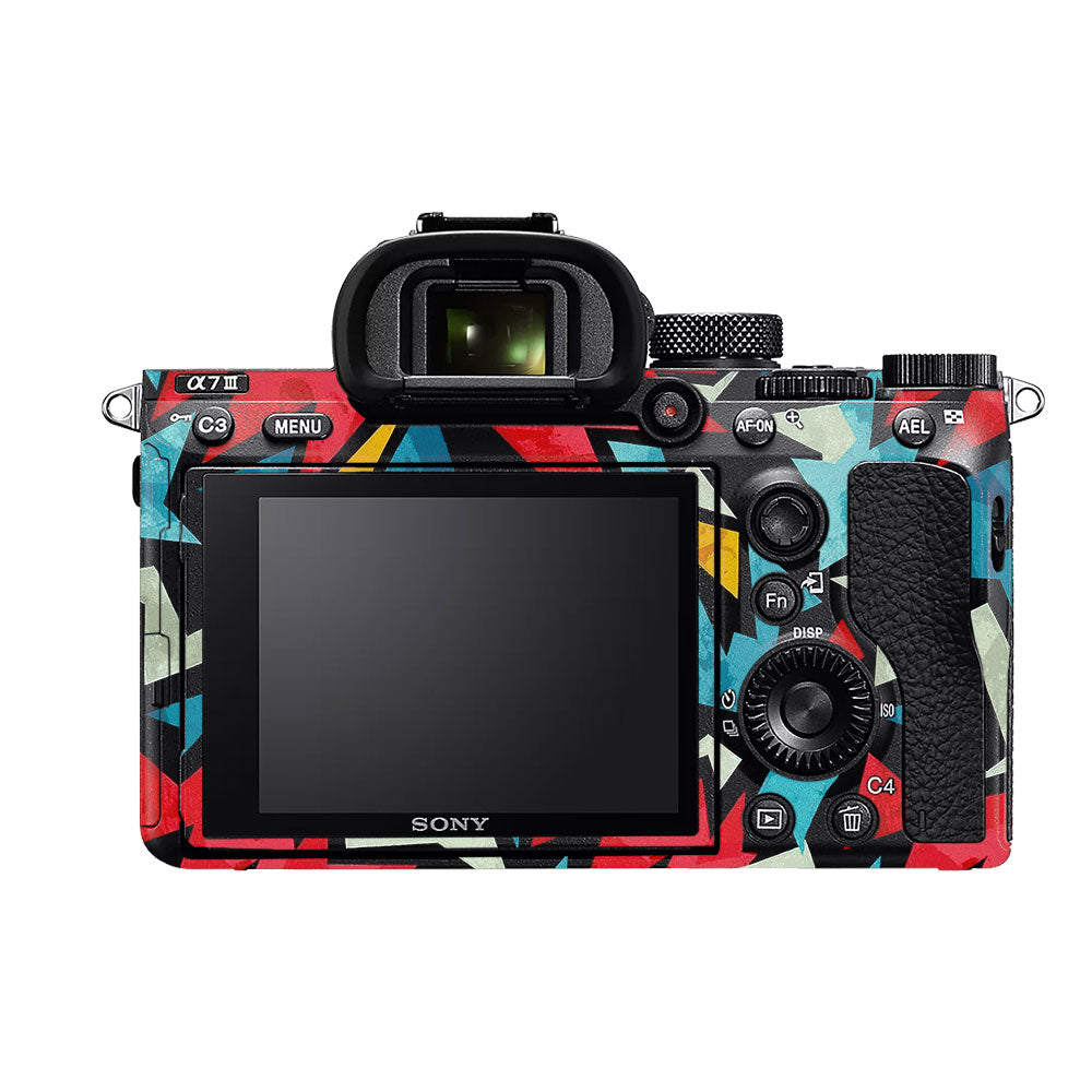 Pop Art Lightning Sony A7MIII Camera Skin