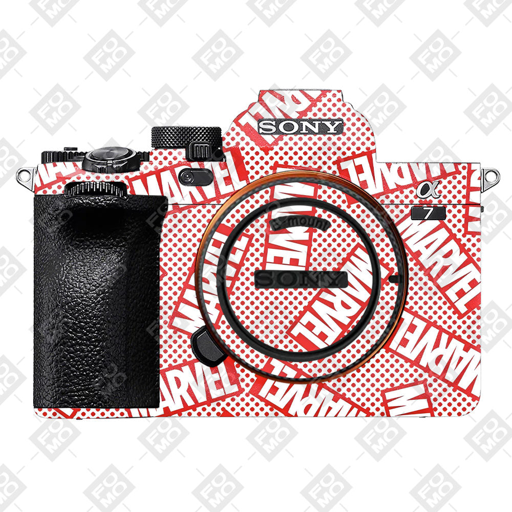 Marvel Comics Sony A7MIV Camera Skins
