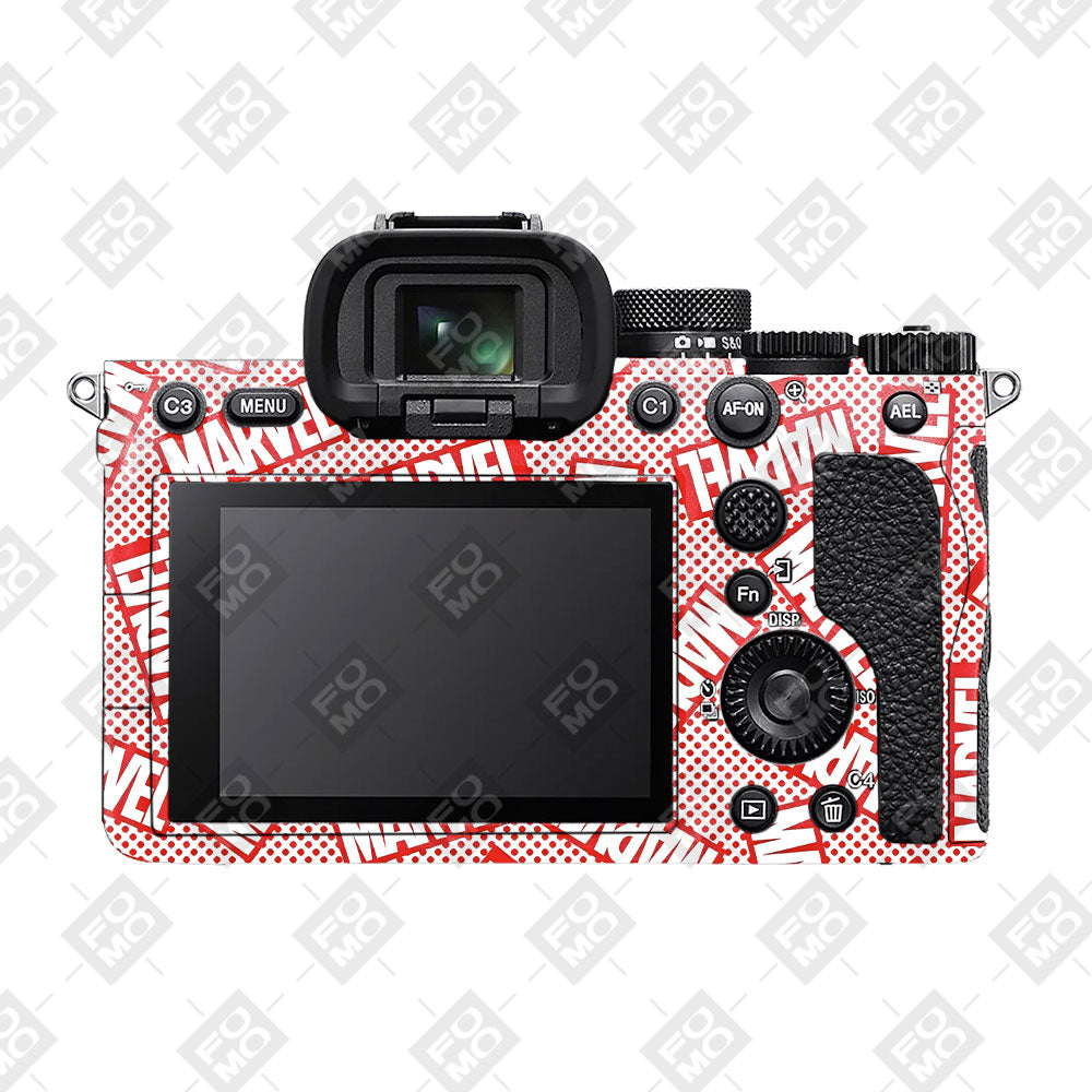 Marvel Comics Sony A7MIV Camera Skins