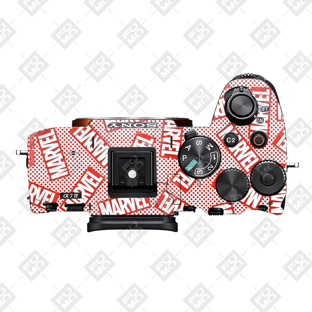 Marvel Comics Sony A7MIV Camera Skins
