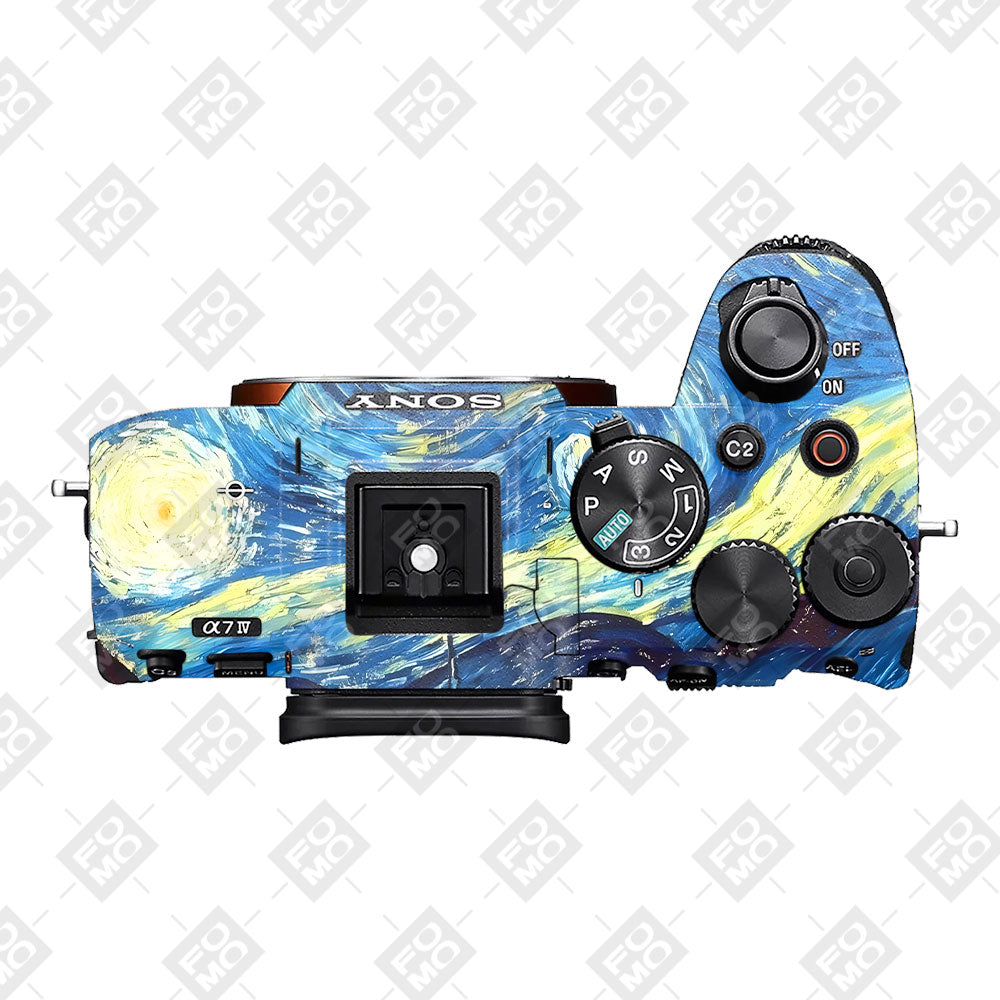 Starry Night Art Sony A7MIV Camera Skins