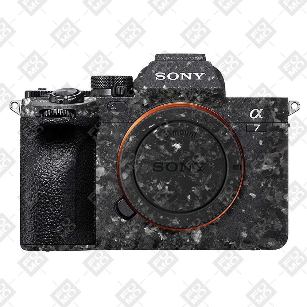 Black Granite Sony A7MIV Camera Skins