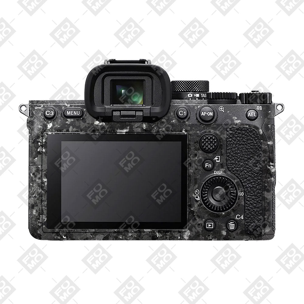 Black Granite Sony A7MIV Camera Skins