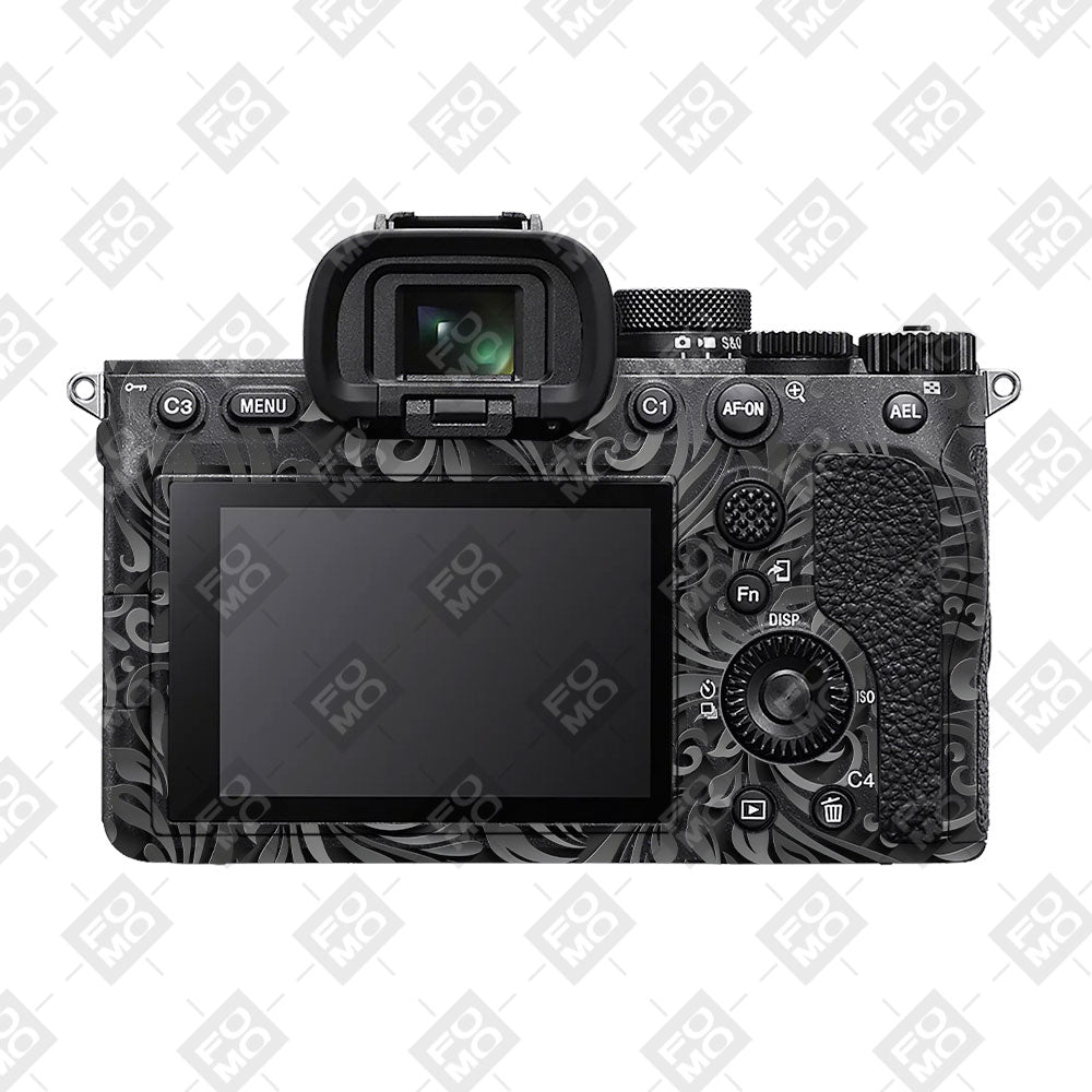 Shadow Swirl Sony A7MIV Camera Skins