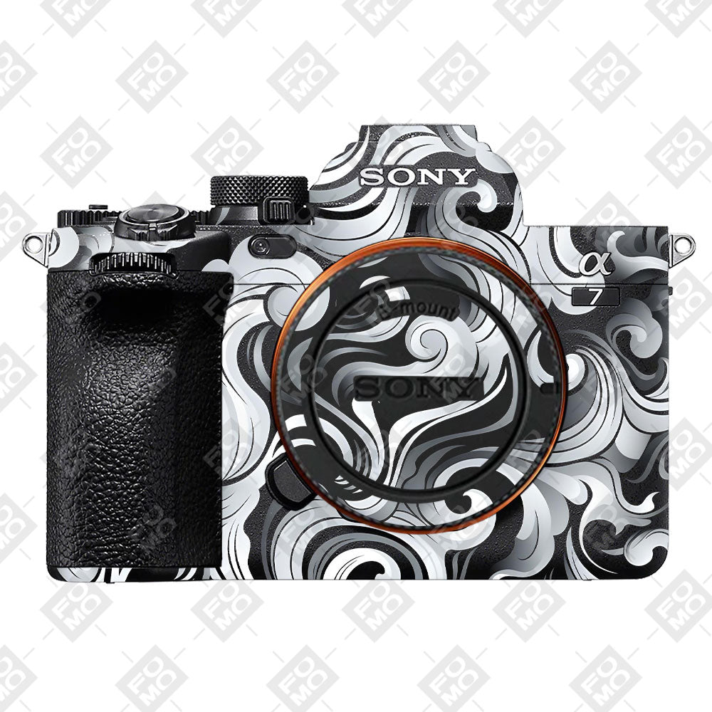 Smoke Swirl Sony A7MIV Camera Skins