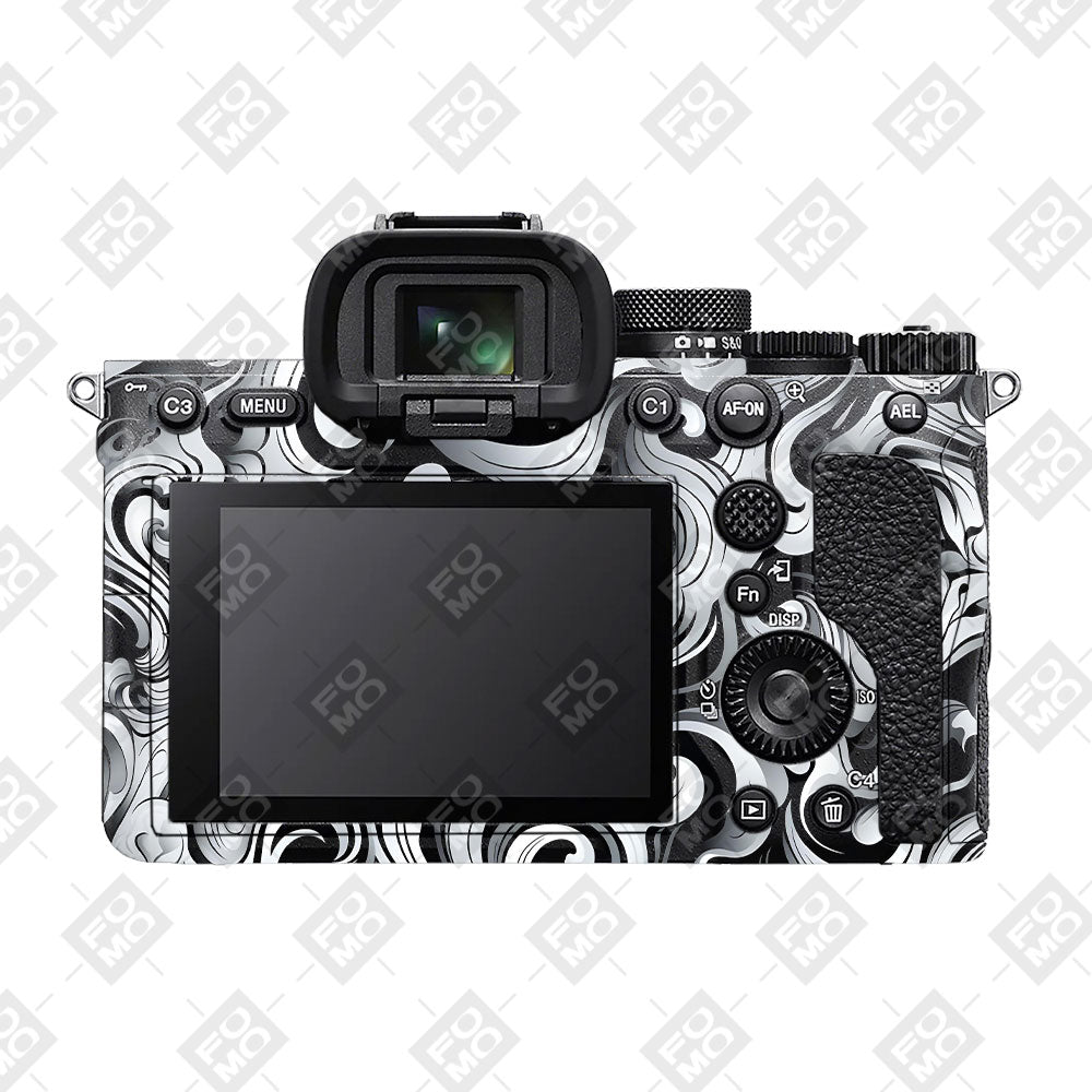 Smoke Swirl Sony A7MIV Camera Skins