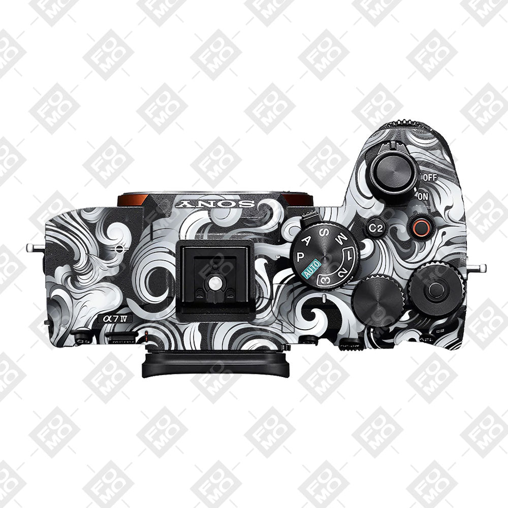 Smoke Swirl Sony A7MIV Camera Skins