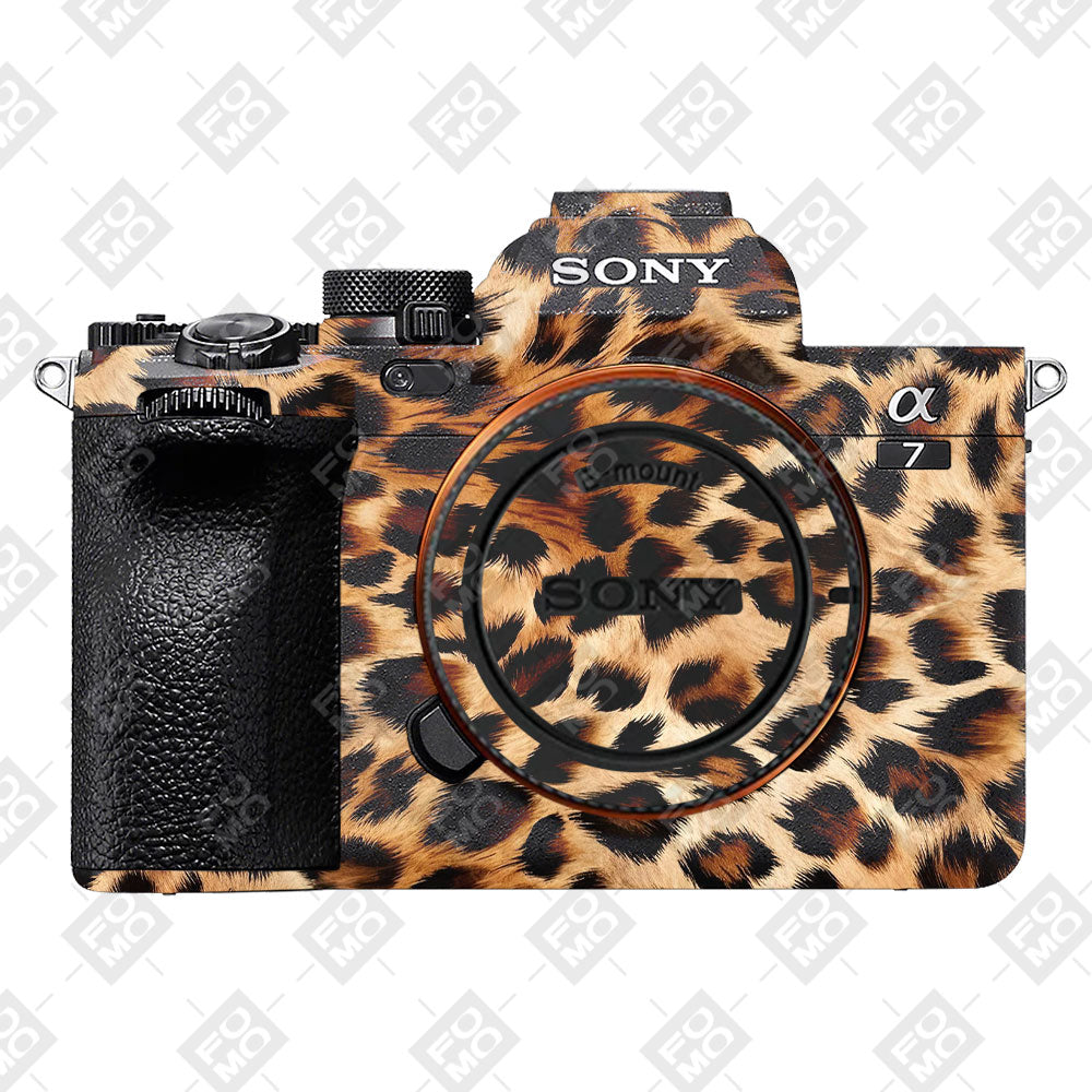 Classic Leopard Spots Sony A7MIV Camera Skins
