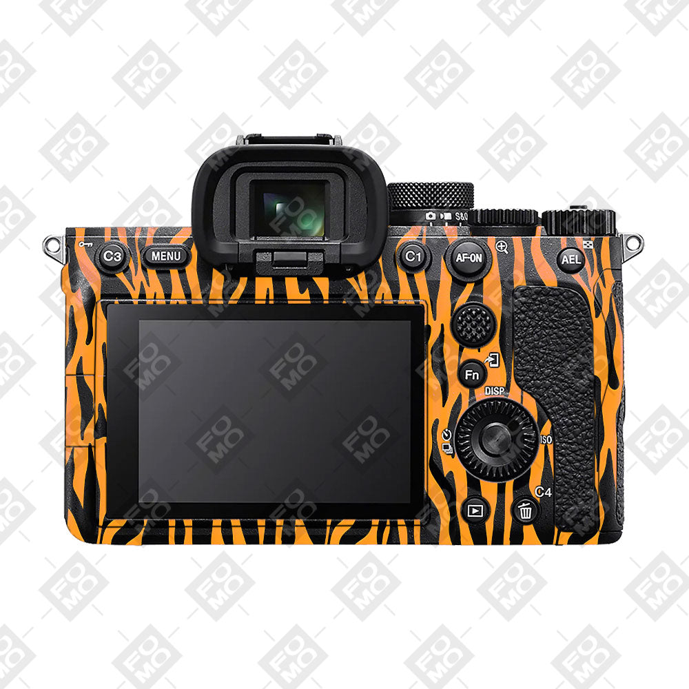 Savanna Tiger Stripes Sony A7MIV Camera Skins
