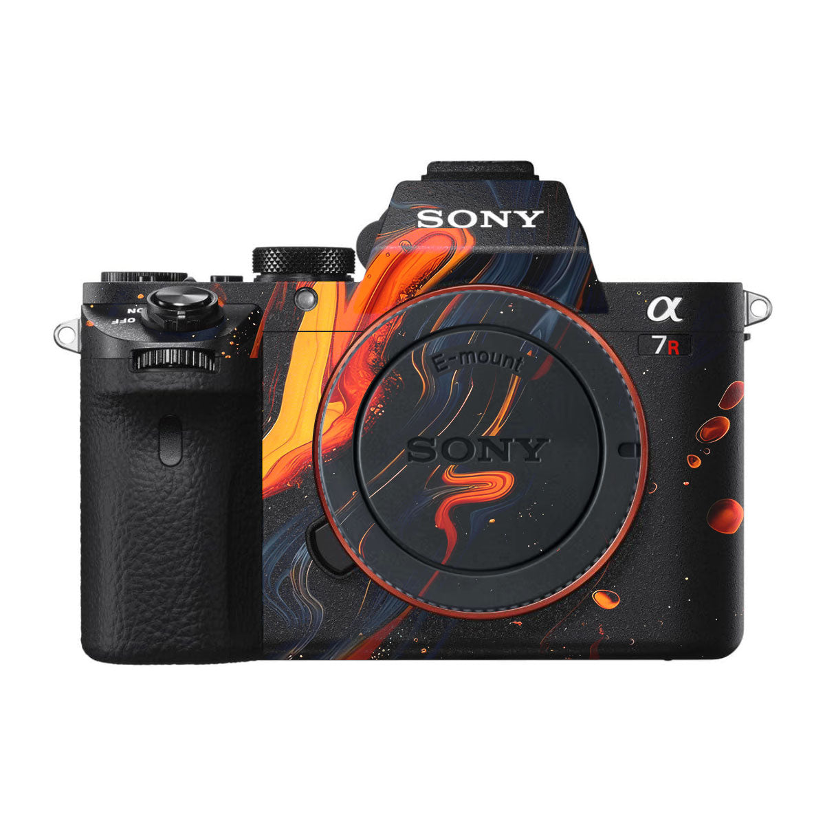 Lava Marble Sony A7R II Camera Skins