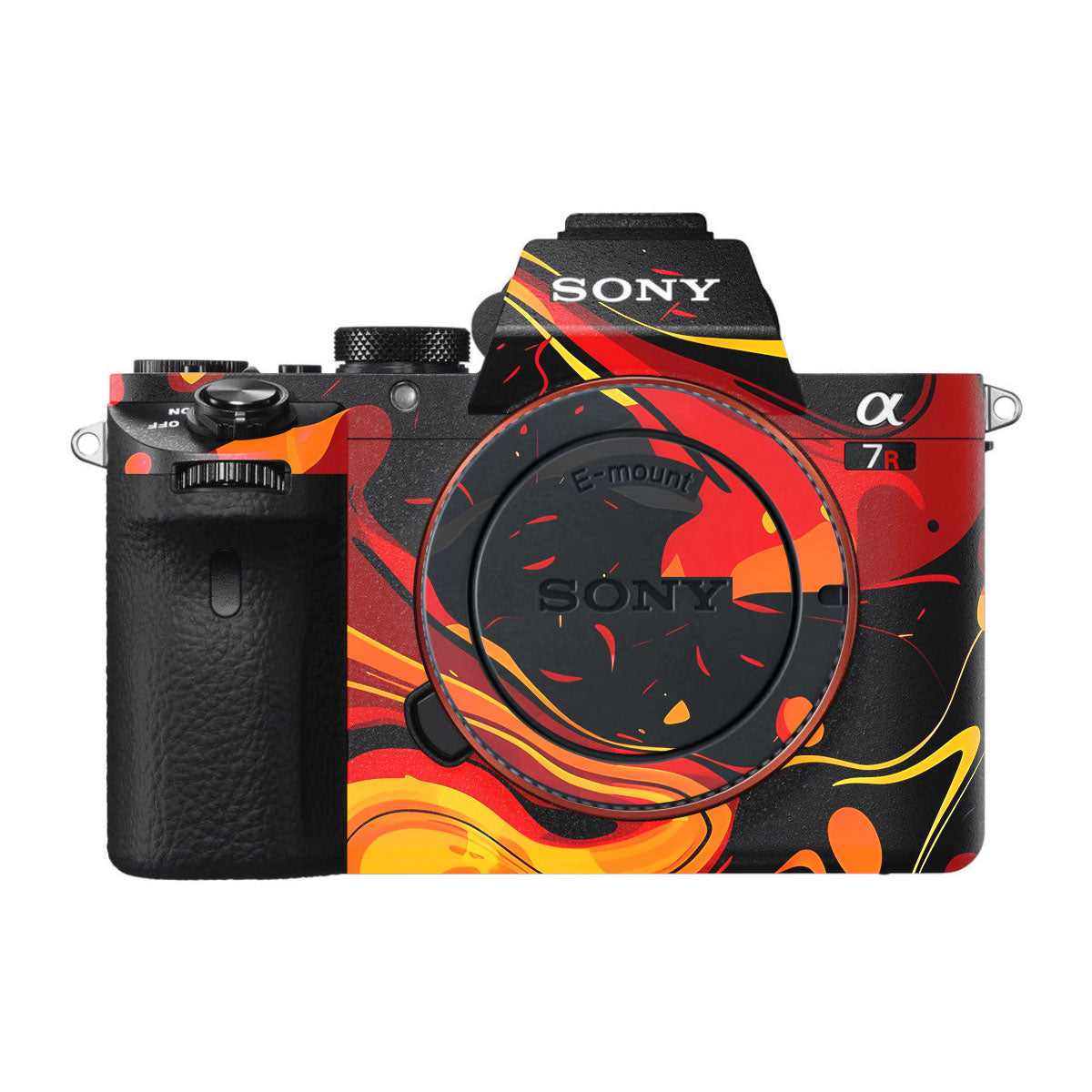 Lava Burst Sony A7R II Camera Skins