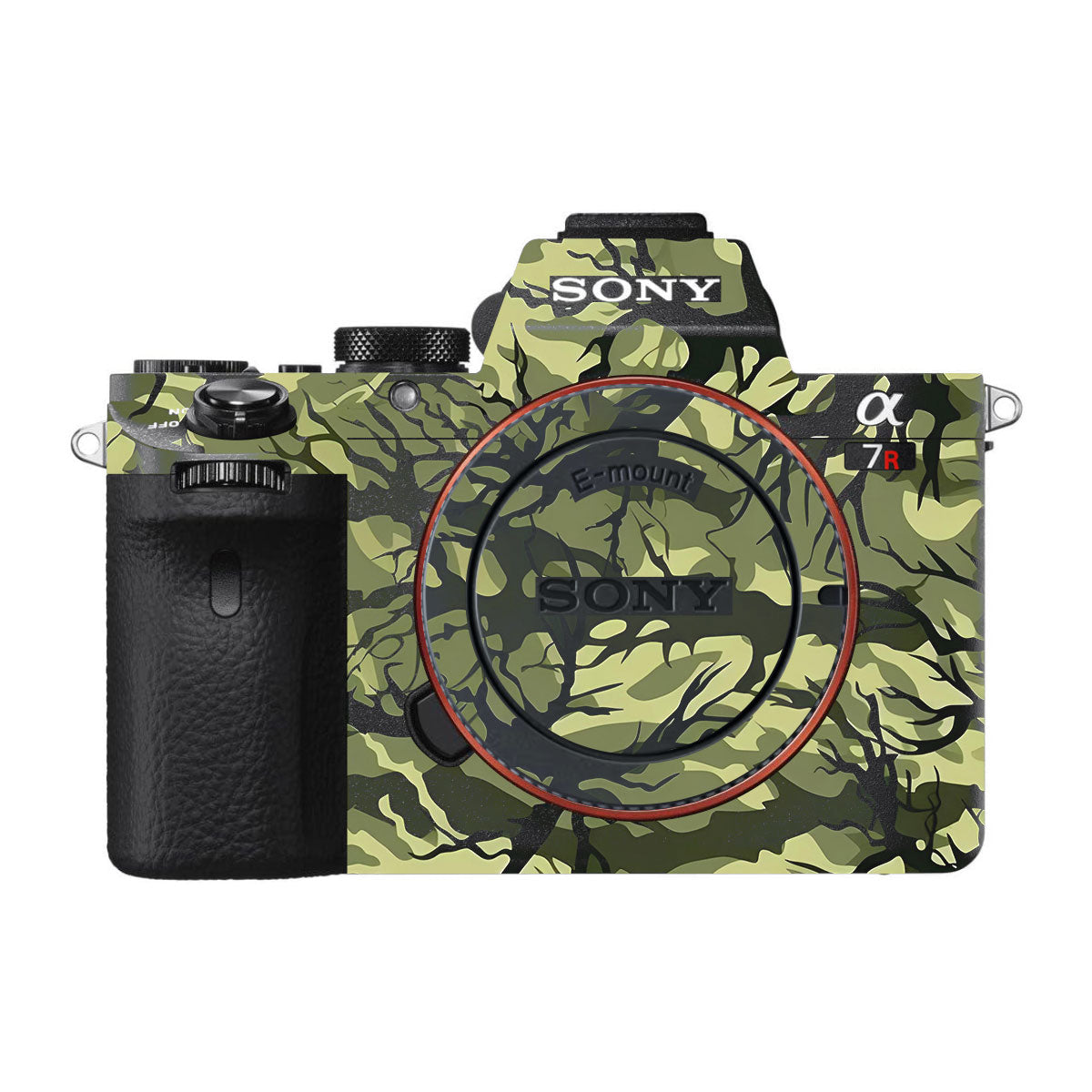 Green Tangled Vines Sony A7R II Camera Skins