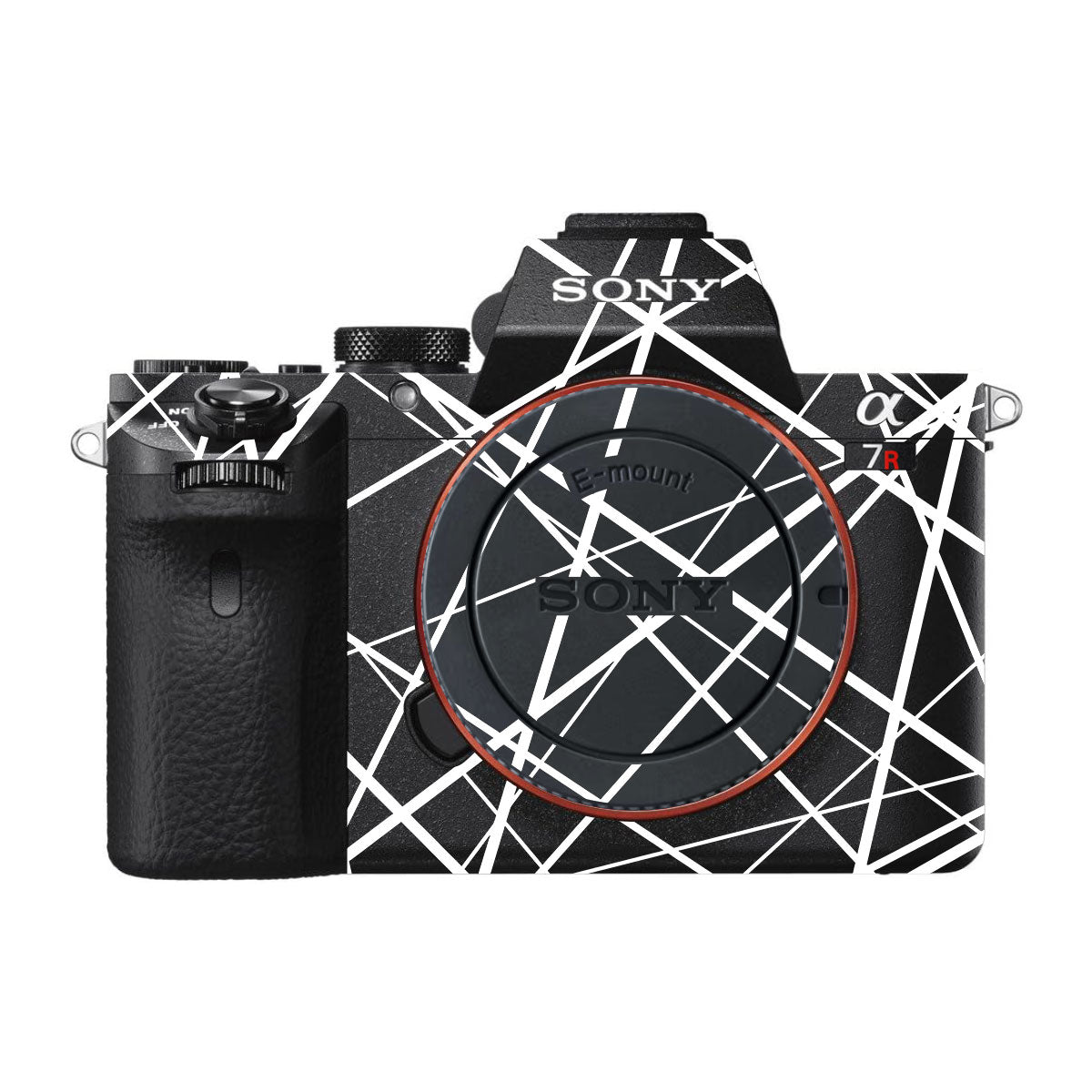 Mono Grid Sony A7R II Camera Skins
