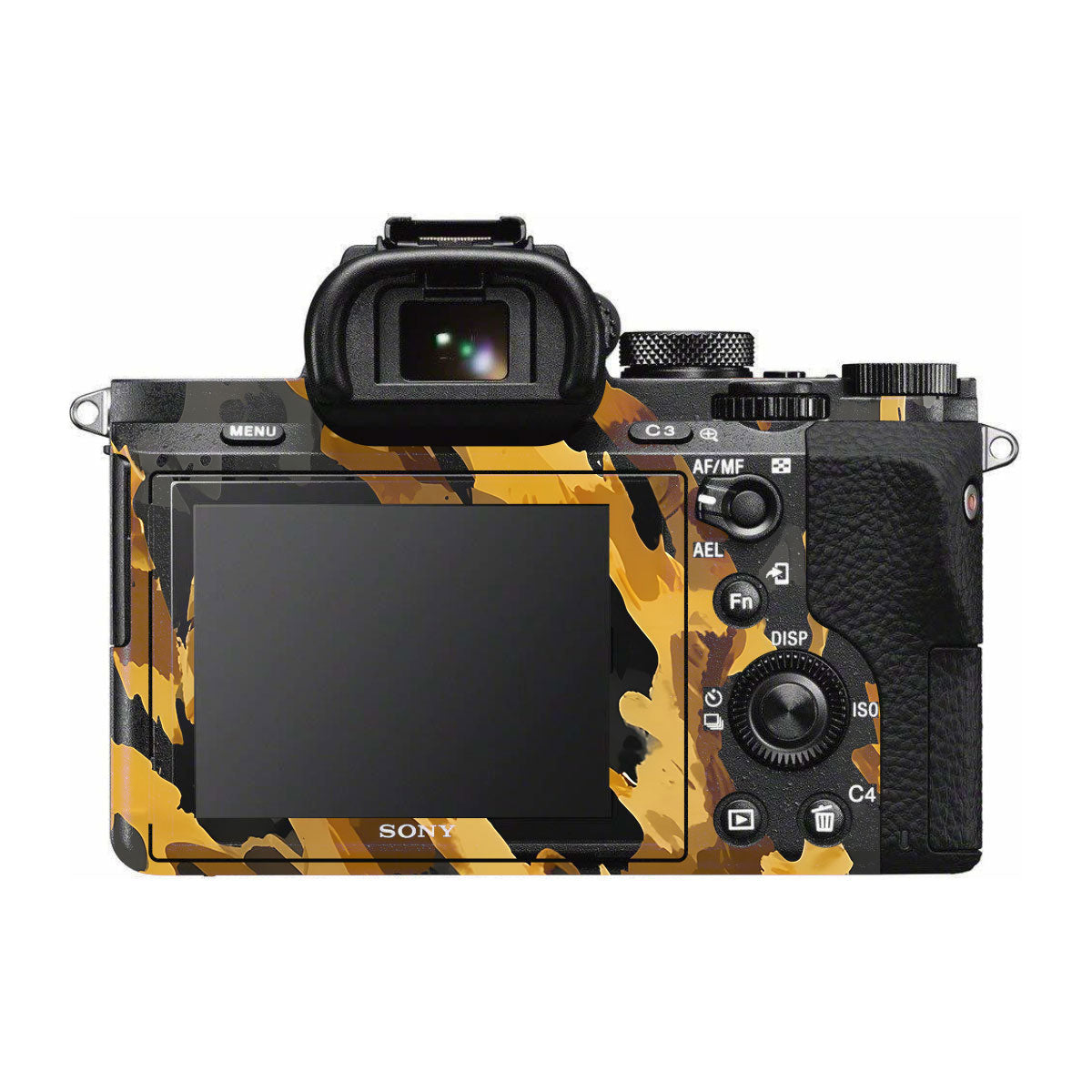 Camo Tiger Blend Sony A7R II Camera Skins