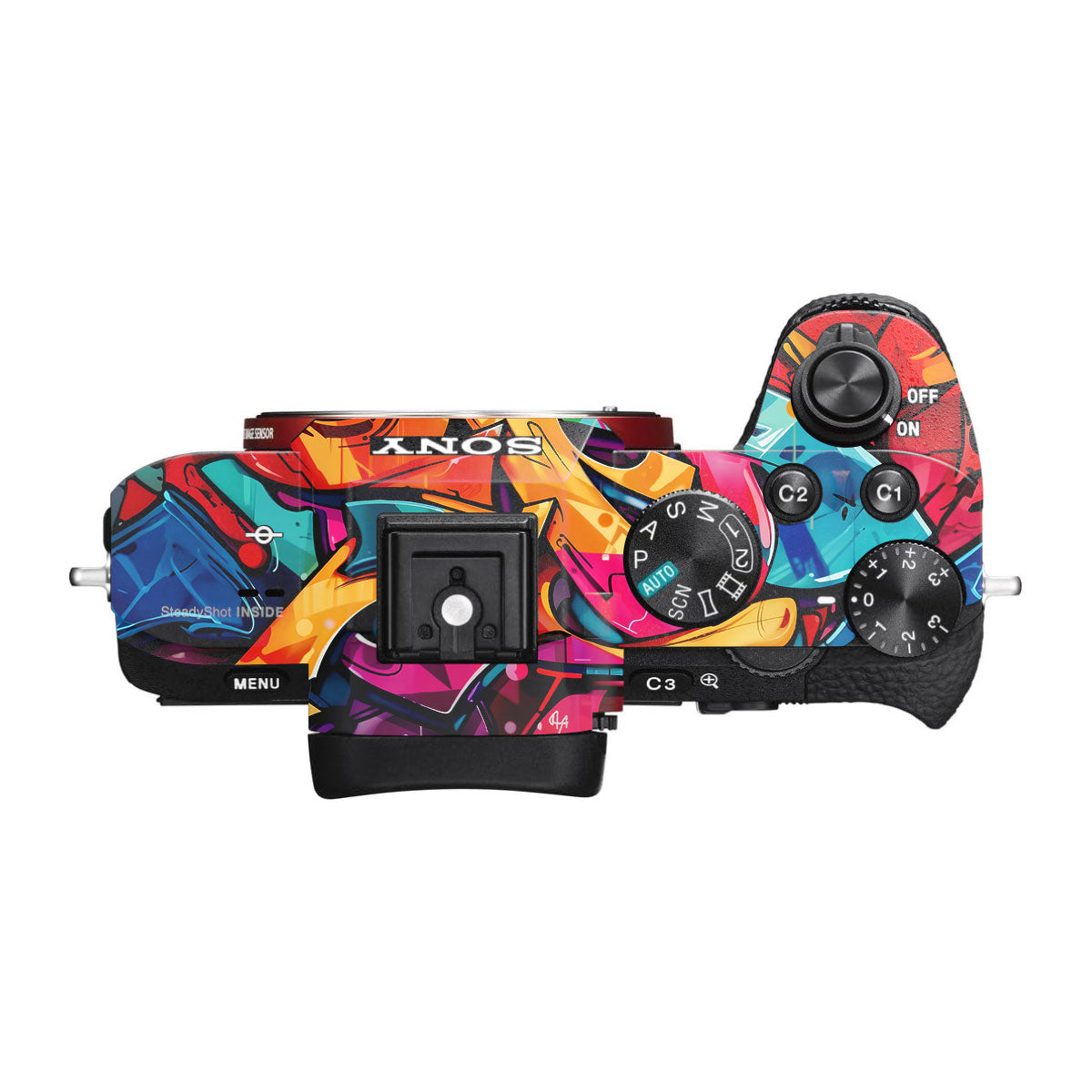 Urban Graffiti Explosion Sony A7R II Camera Skins