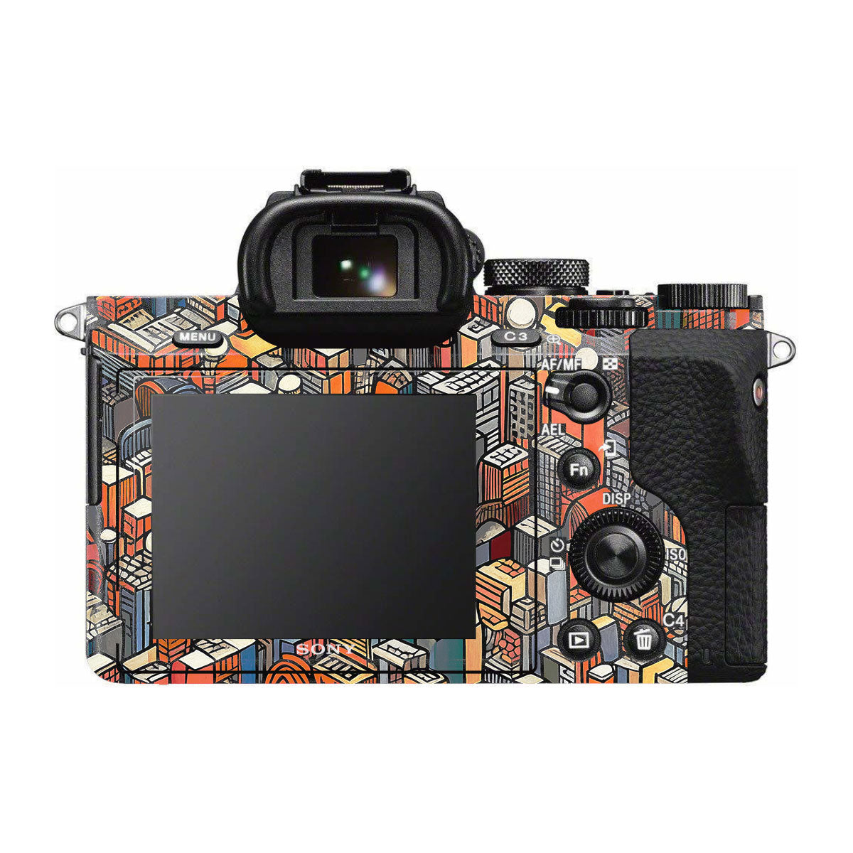 Isometric Cityscape Sony A7R II Camera Skins