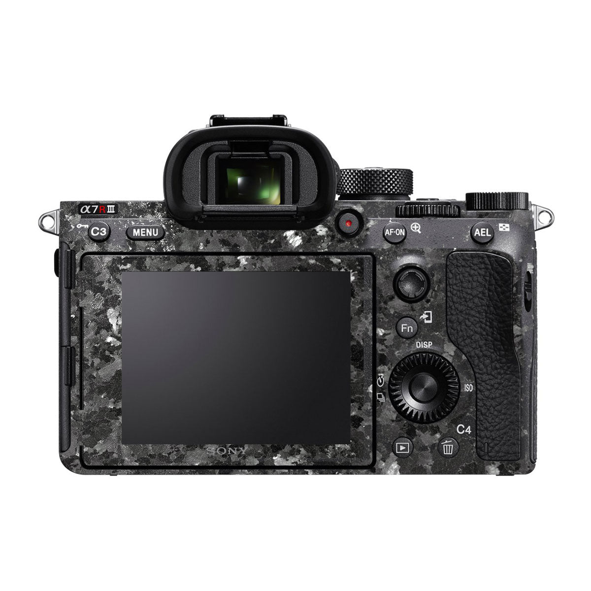 Black Granite Sony A7R III Camera Skins
