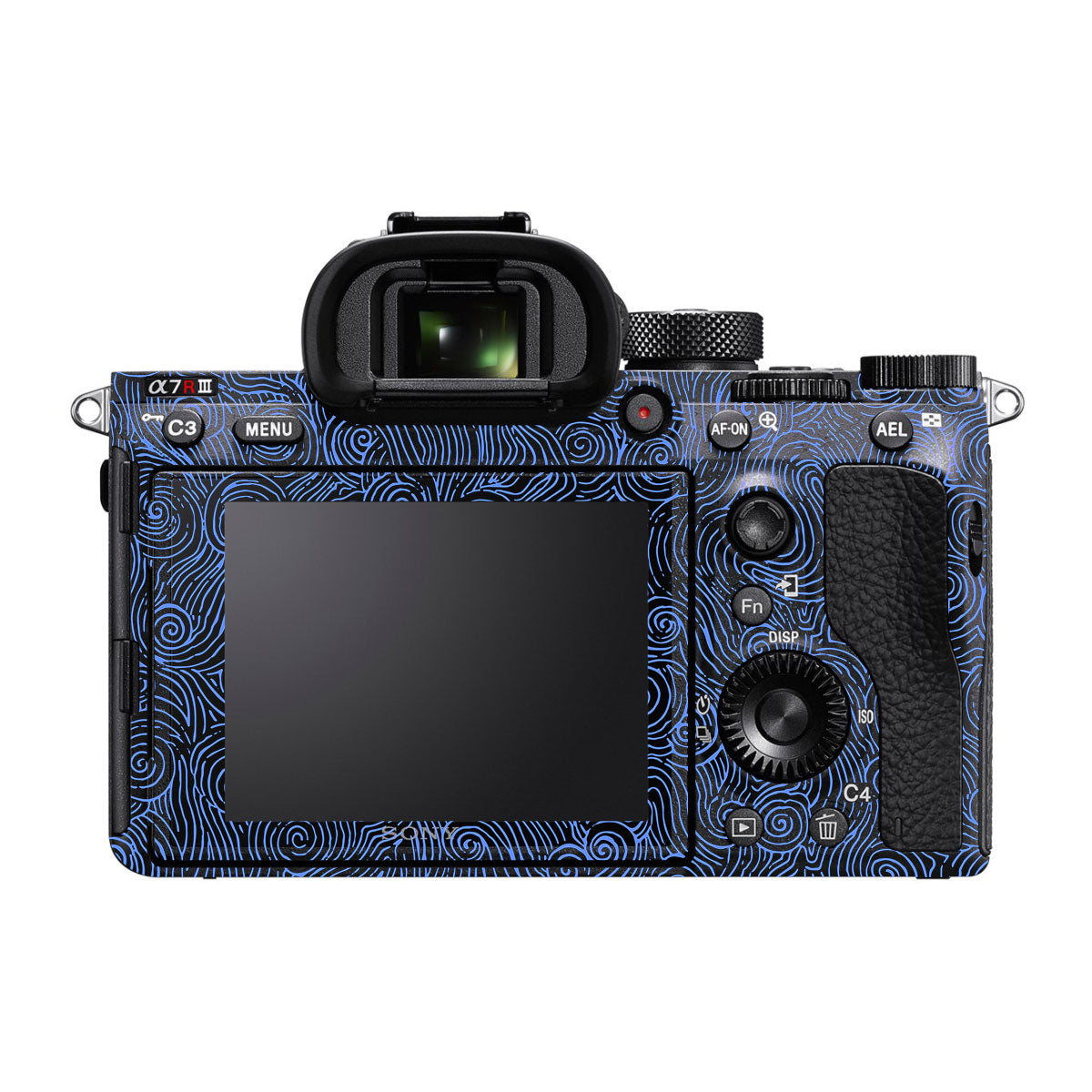 Blue Spirals Sony A7R III Camera Skins