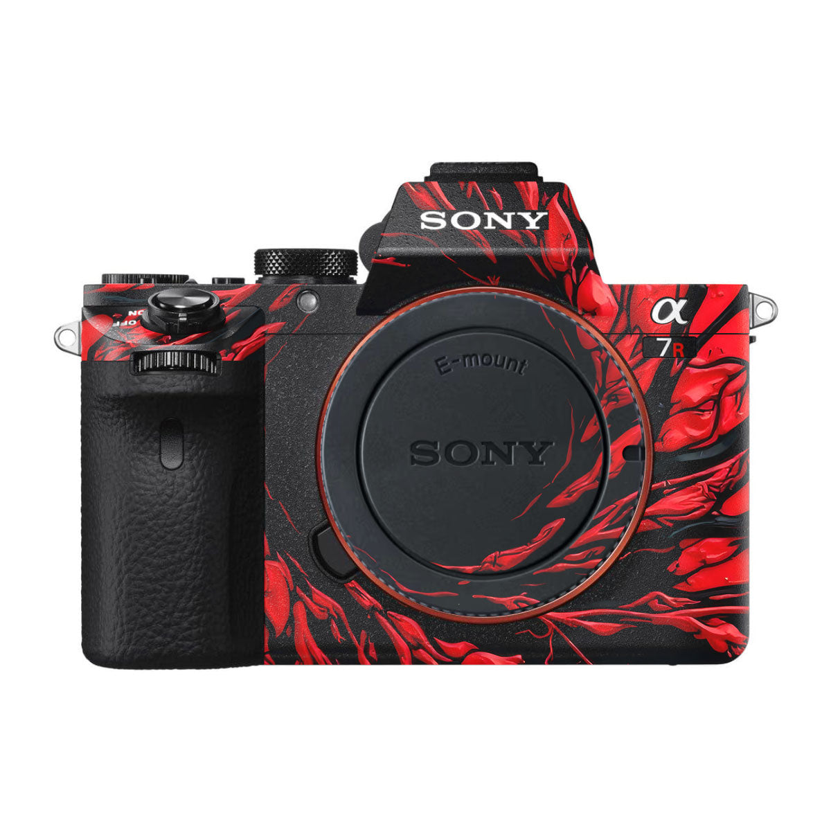 Venom Red Sony A7R III Camera Skins