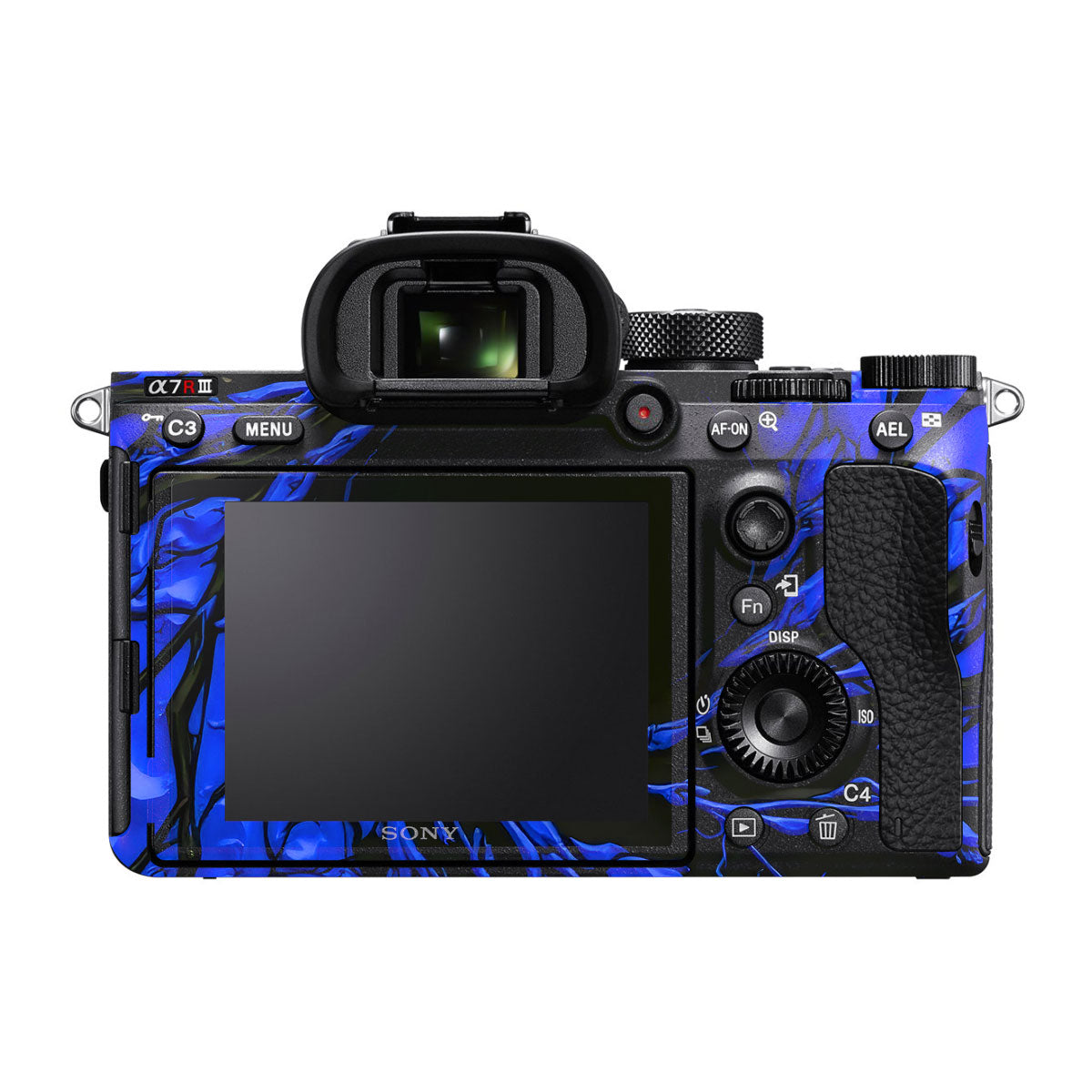 Venom Blue Sony A7R III Camera Skins
