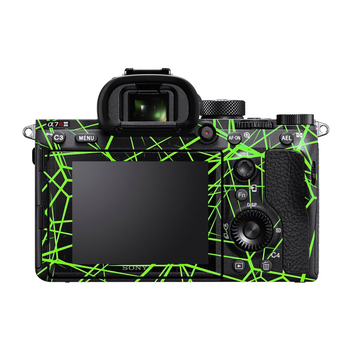 Neon Grid Sony A7R III Camera Skins