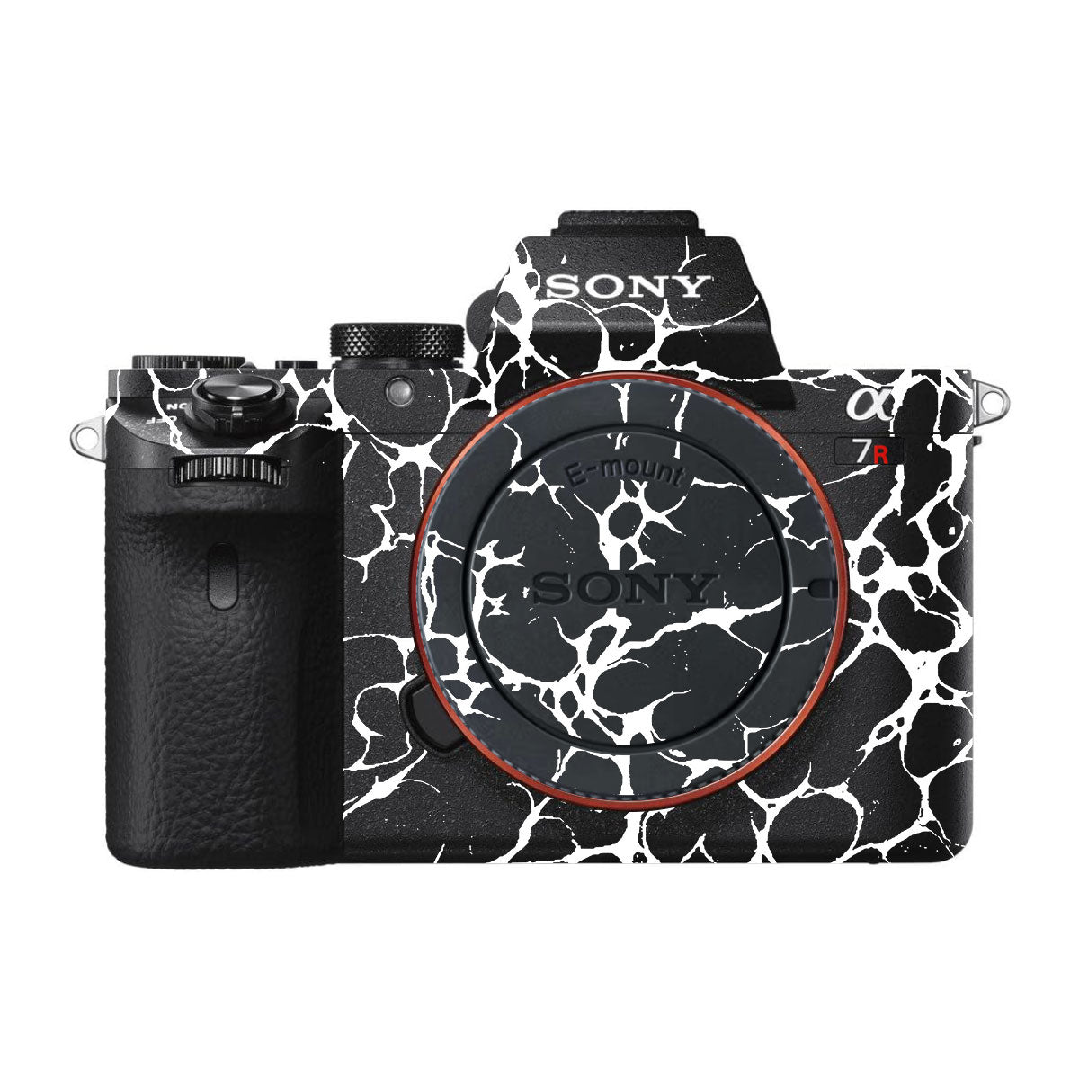 White Web Sony A7R III Camera Skins