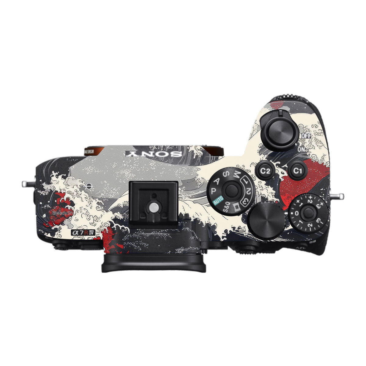 Abstract Waves Sony A7R IV Camera Skin