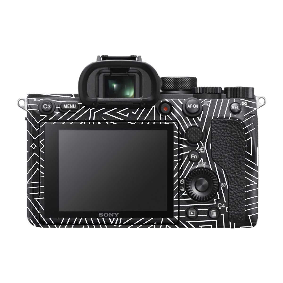 Geometric Pattern Sony A7R IV Camera Skin