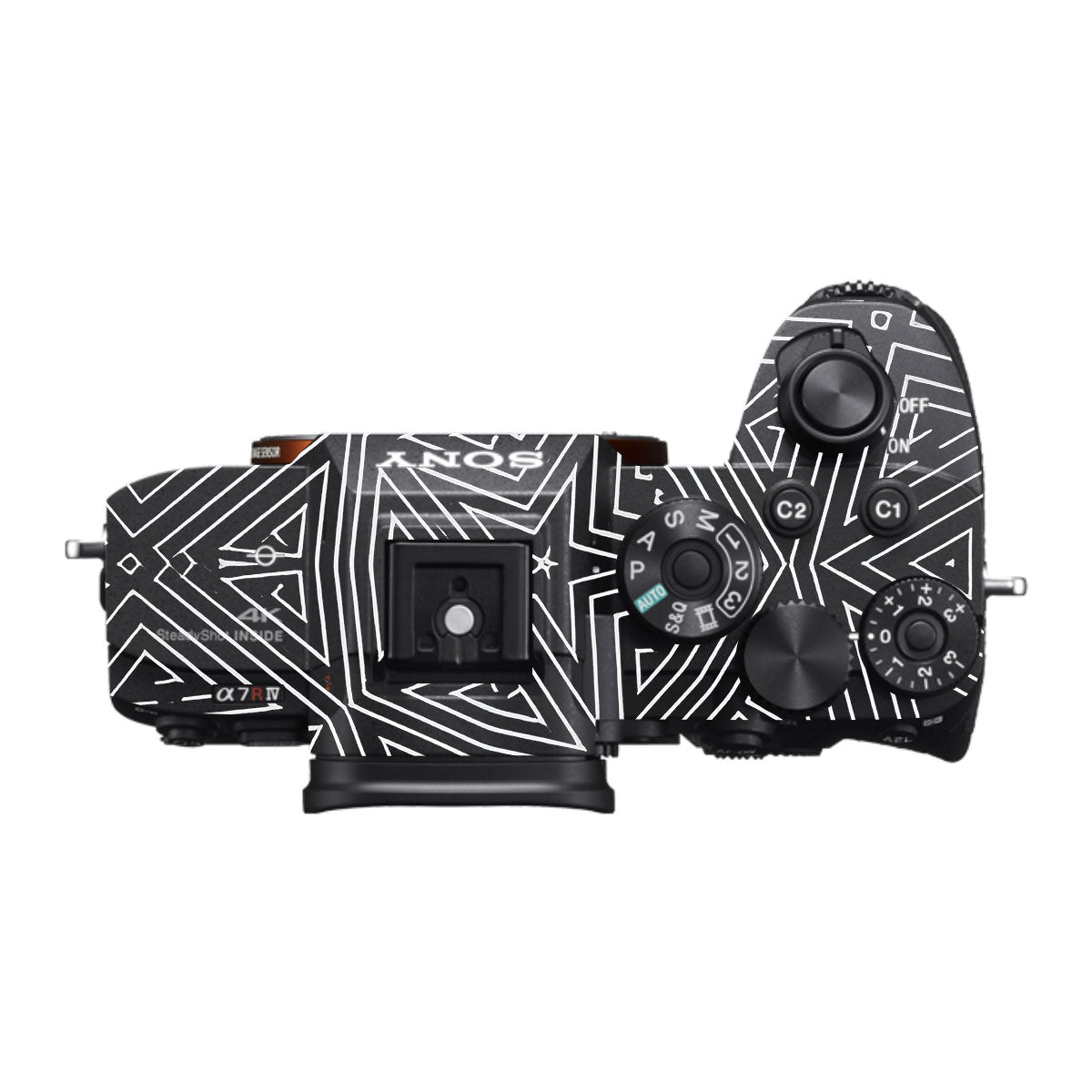 Geometric Pattern Sony A7R IV Camera Skin