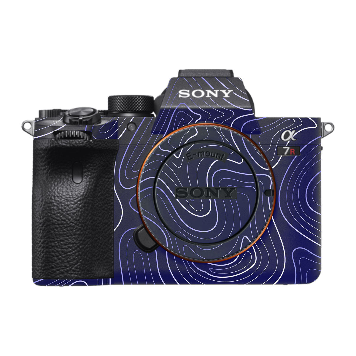 Deep Blue Contour Sony A7R IV Camera Skin