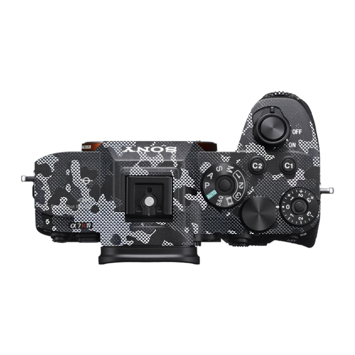 Stealth Grey Camo Sony A7R IV Camera Skin