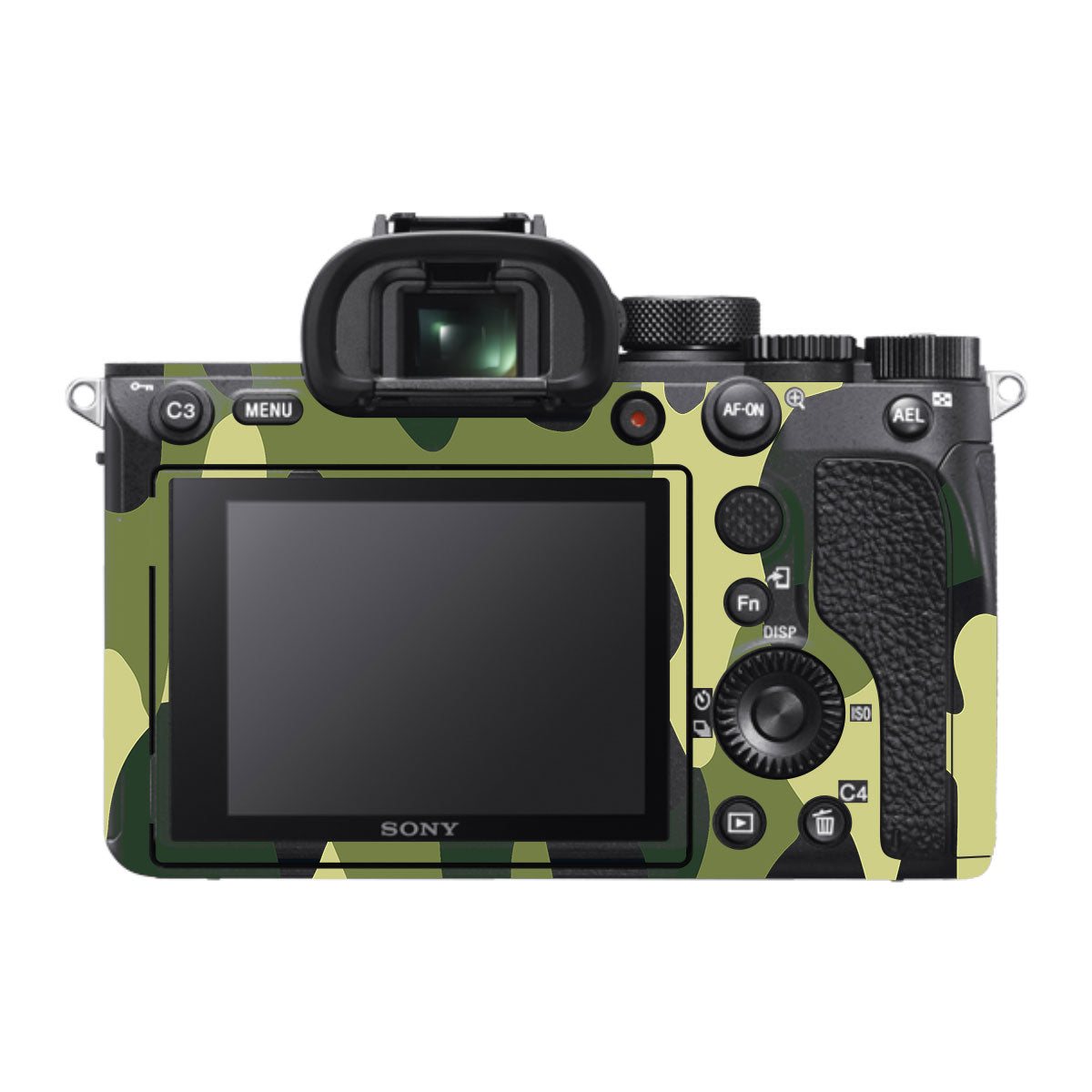 Forest Green Camo Sony A7R IV Camera Skin