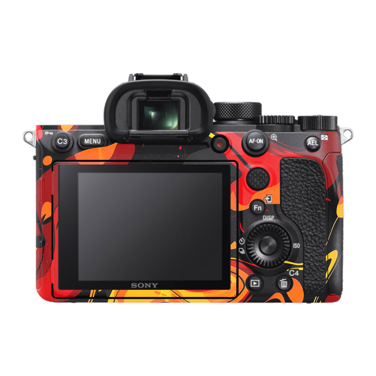 Lava Burst Sony A7R IV Camera Skin
