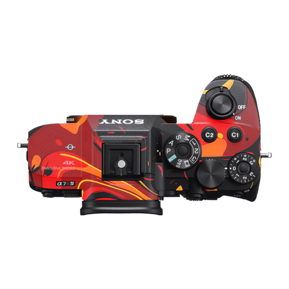 Lava Burst Sony A7R IV Camera Skin