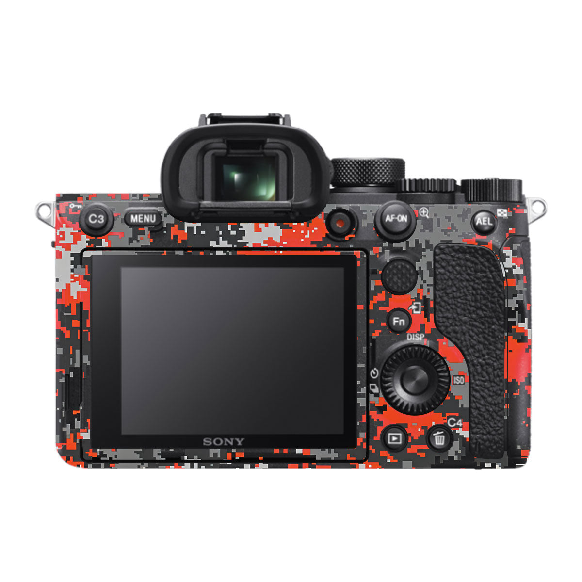 Inferno Pixel Sony A7R IV Camera Skin