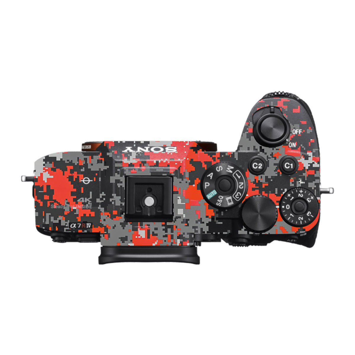 Inferno Pixel Sony A7R IV Camera Skin