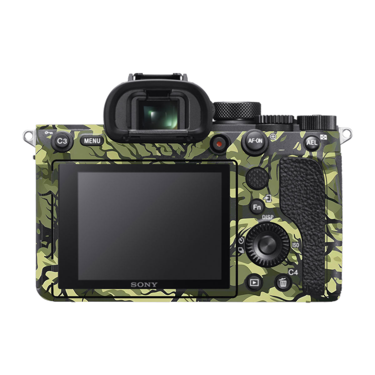 Green Tangled Vines Sony A7R IV Camera Skin