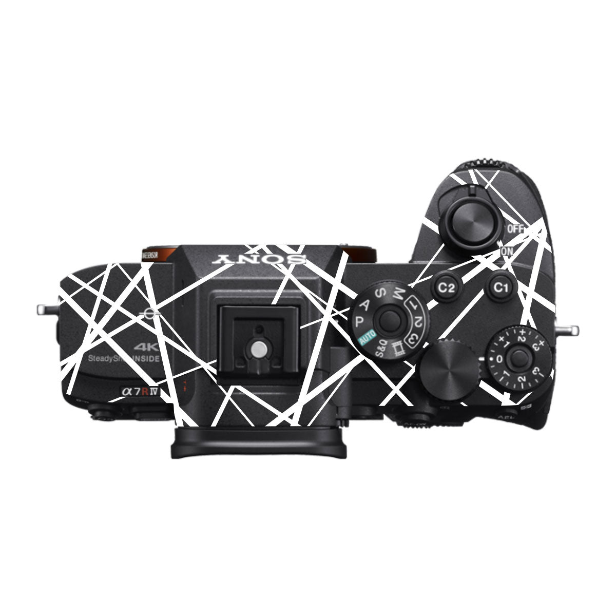 Mono Grid Sony A7R IV Camera Skin