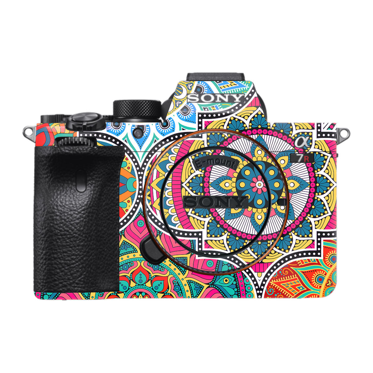Boho Mandala Tile Pattern Sony A7R IV Camera Skin