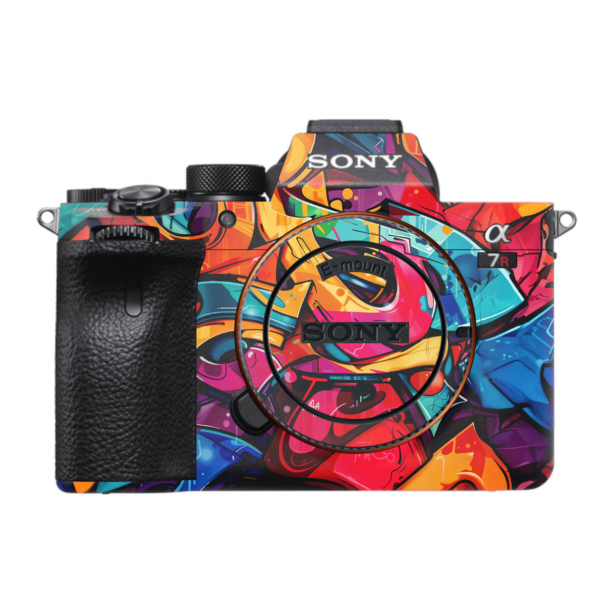Urban Graffiti Explosion Sony A7R IV Camera Skin