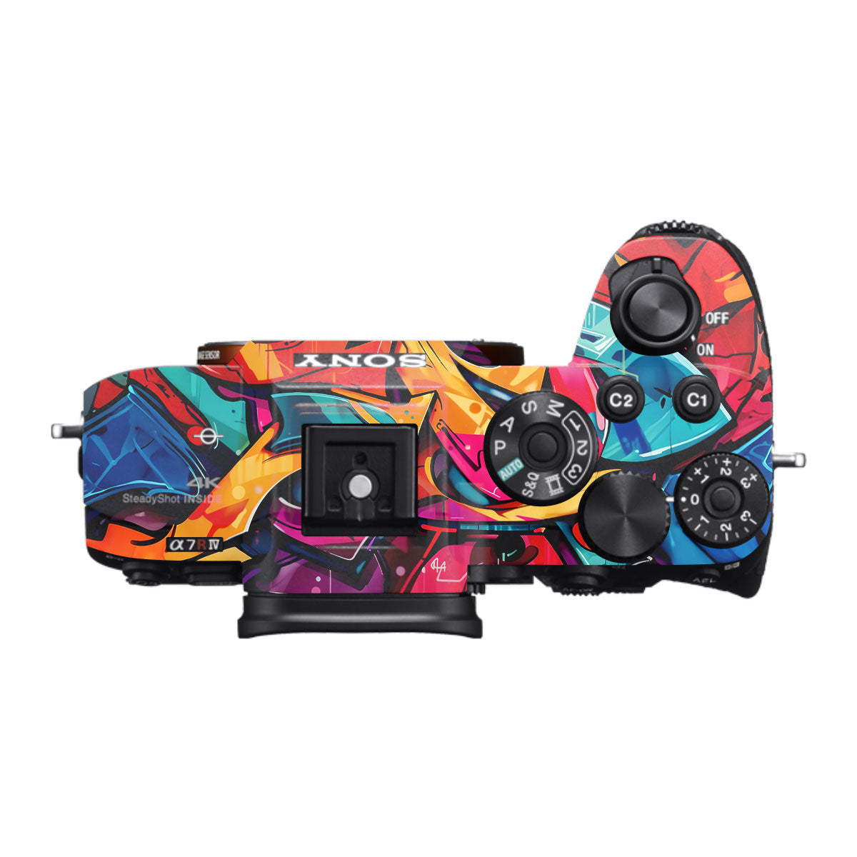 Urban Graffiti Explosion Sony A7R IV Camera Skin
