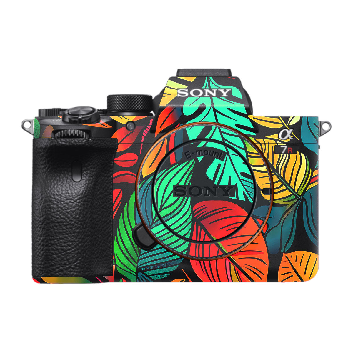 Tropical Jungle Leaves Sony A7R IV Camera Skin