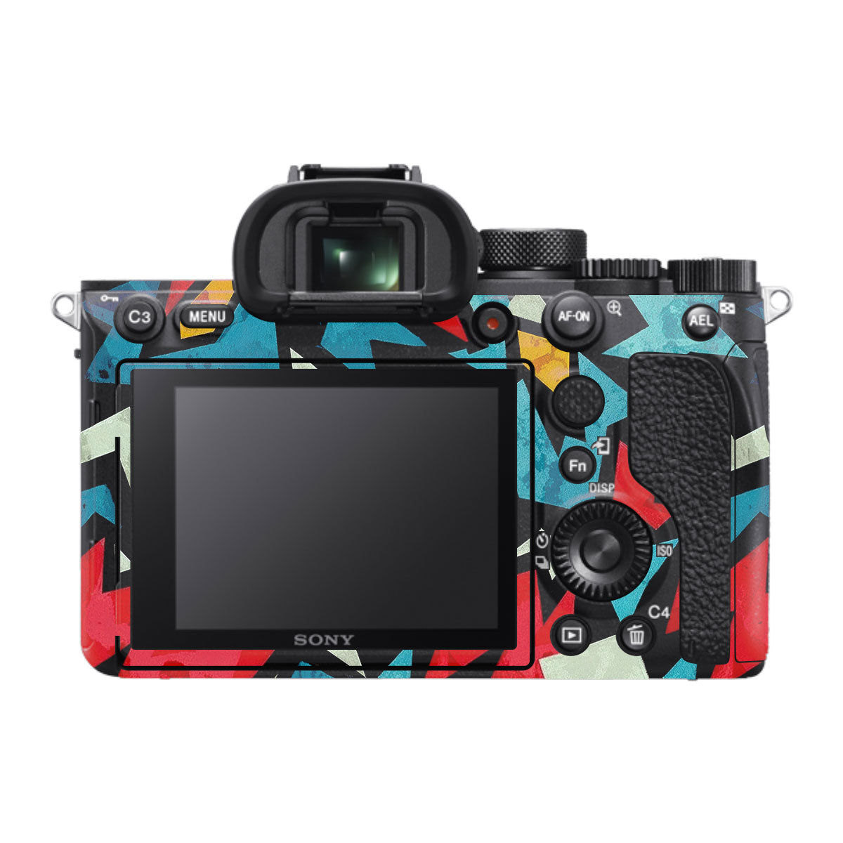 Pop Art Lightning Sony A7R IV Camera Skin