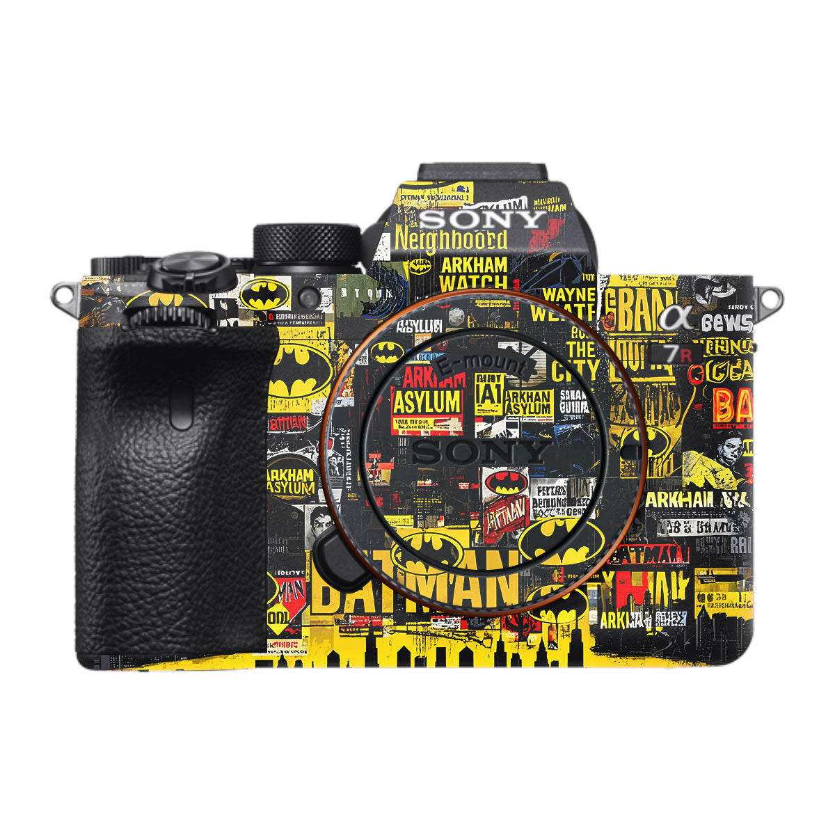 Batman Collage Sony A7R IV Camera Skin